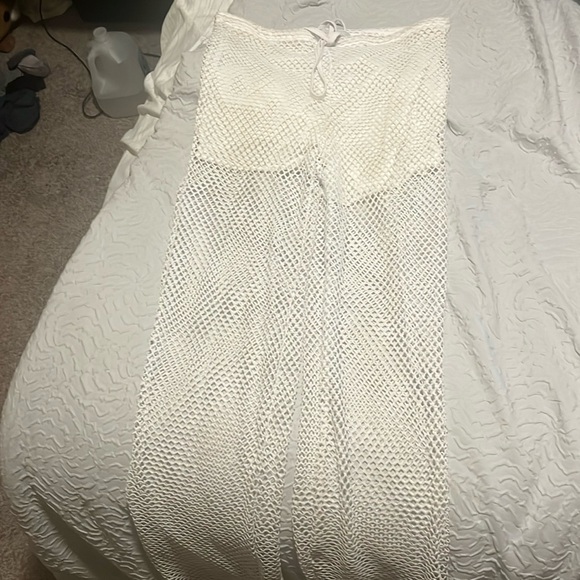 White netted pants - Picture 1 of 3